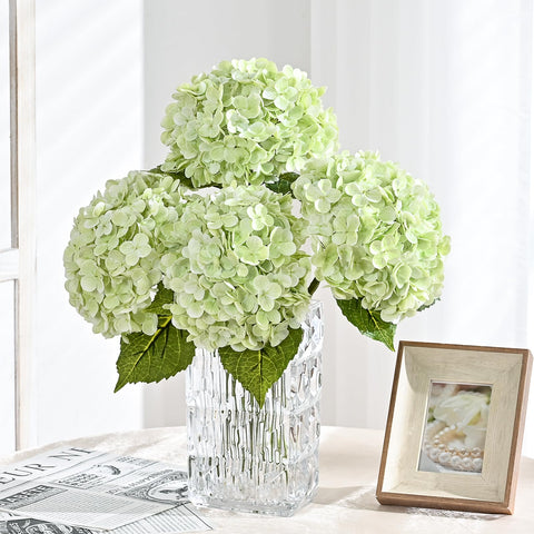 Martine Mall hydrangea petals close-up showing realistic velvet texture.