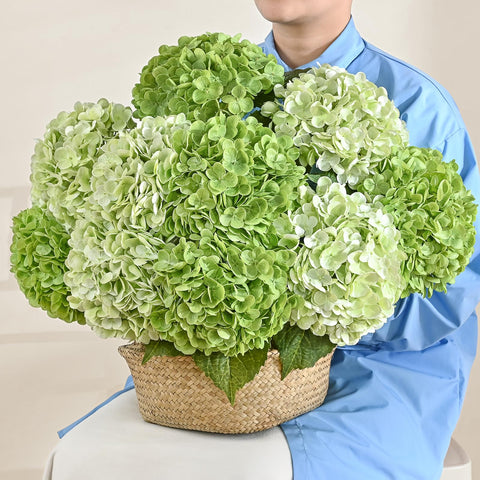 Martine Mall hydrangea wedding centerpiece idea for events.