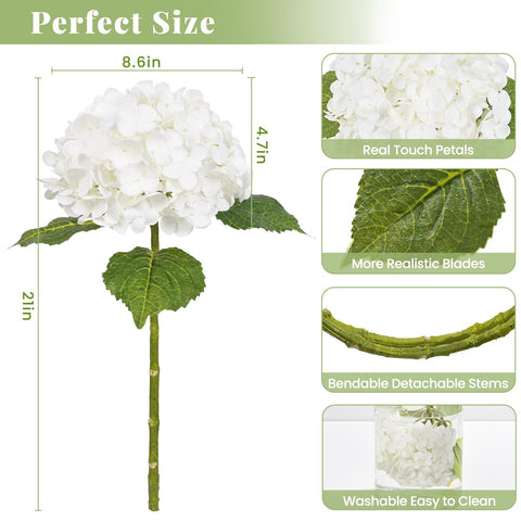 MARTINE MALL wedding centerpiece idea with timeless hydrangeas