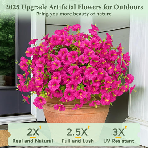 MARTINE MALL outdoor décor in hanging baskets for porch appeal