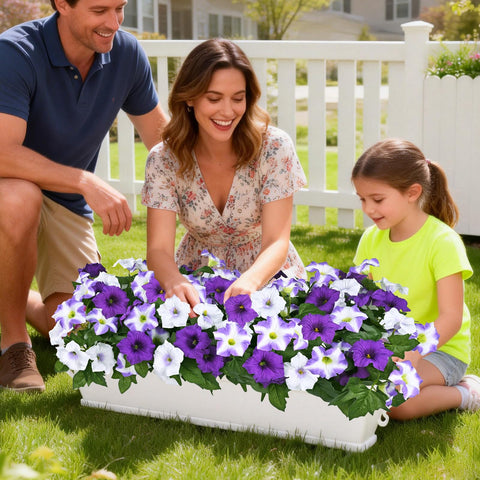MARTINE MALL porch and garden decor ideas with realistic faux flowers