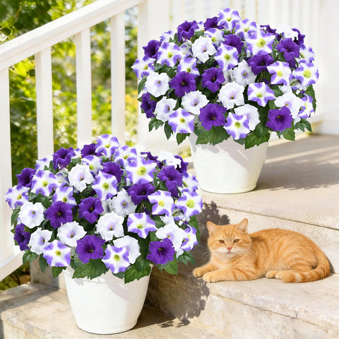 MARTINE MALL UV-resistant faux flowers designed for outdoor longevity