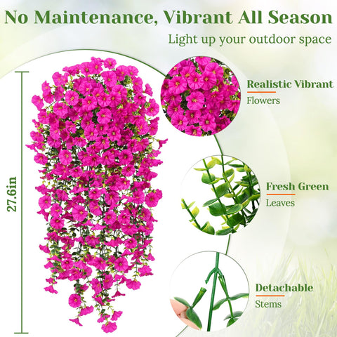 MARTINE MALL UV-resistant outdoor florals stay vibrant under sun exposure for long-lasting curb appeal.