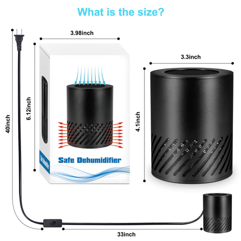 Martronic gun safe dehumidifier quiet operation for continuous, unobtrusive protection