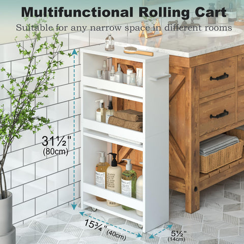 MARTY storage cart ready for DIY painting to customize.