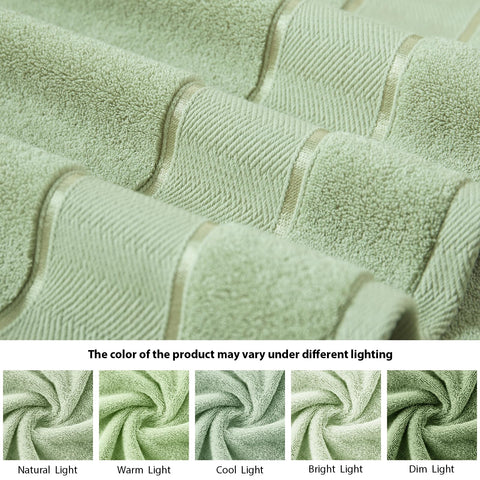 Marvione 650gsm towels with reinforced edges for long-lasting wear.