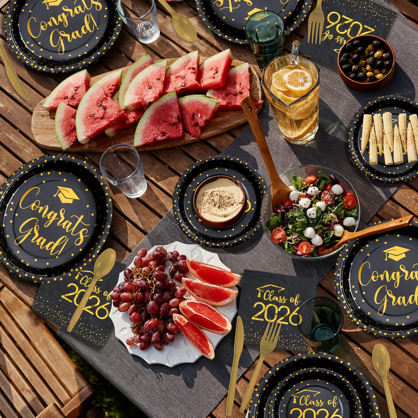 MASHAN class of 2026 pattern adds celebratory flair to table décor