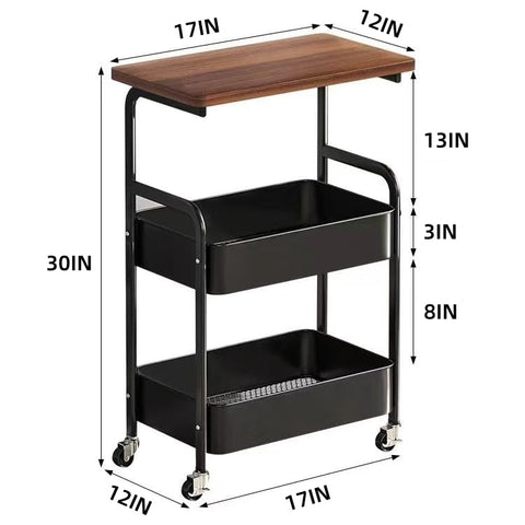 MASHART bathroom snacks cart offering versatile organization