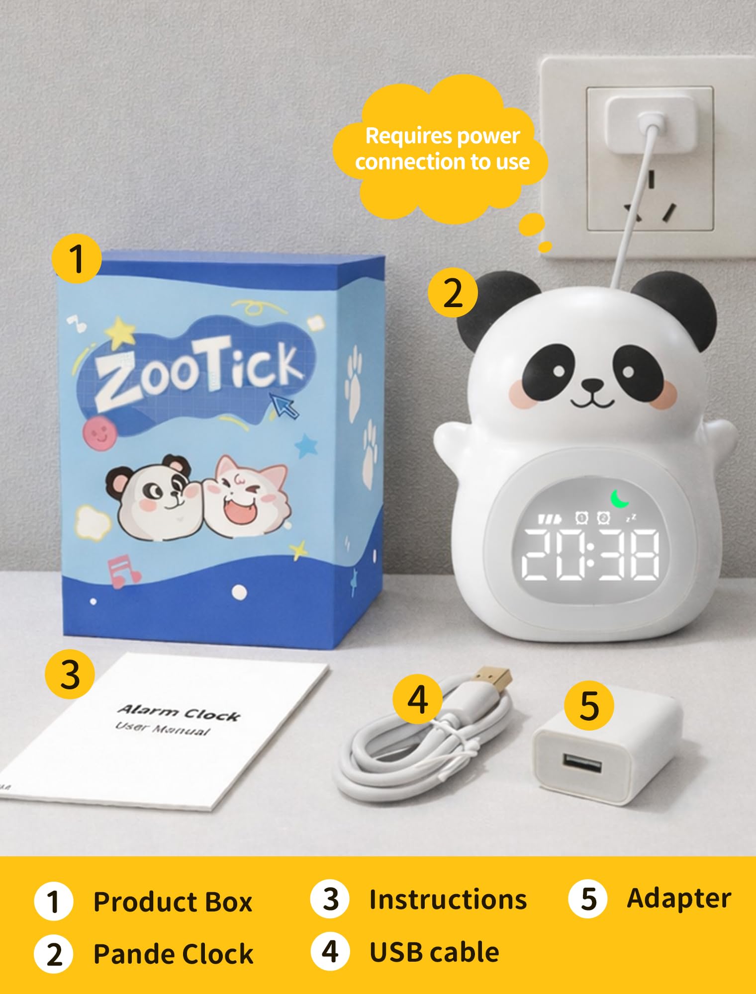 MASHI Panda USB Type-C power with backup battery ensures continuity.