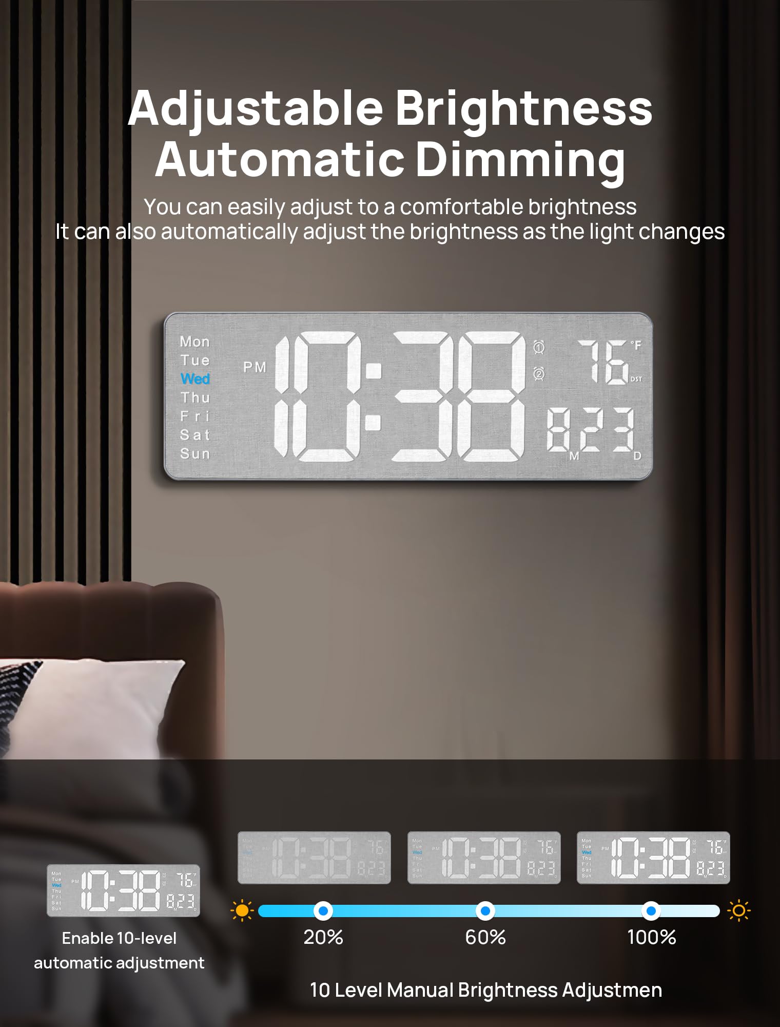 MASHI remote-control operation enables easy access from across the room