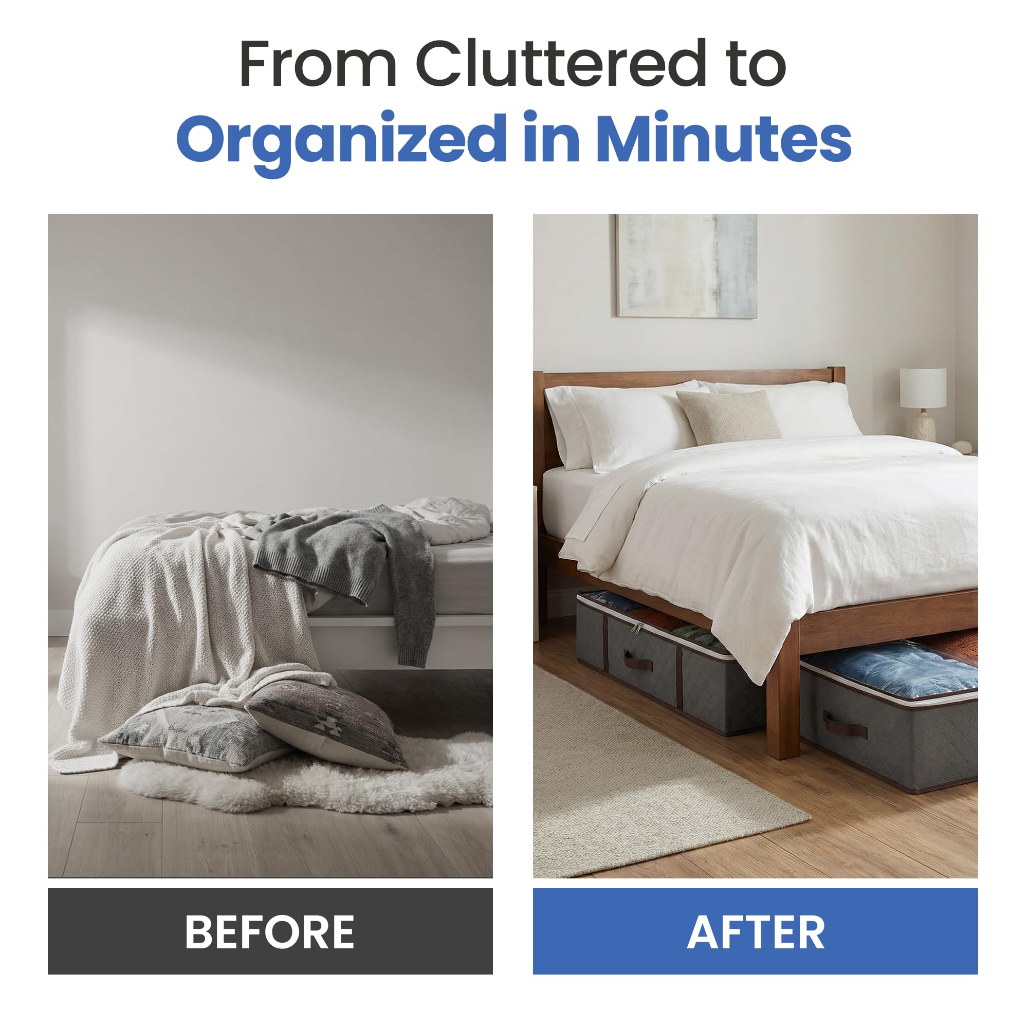 Durable zippers and sturdy seams keep contents secure.