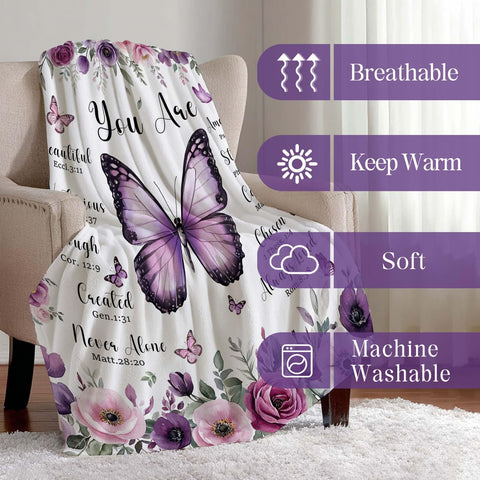 MASLEK 50x60 inch blanket for couch or bed