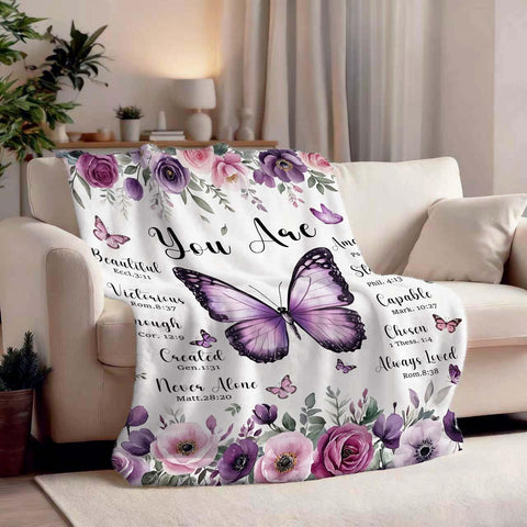 MASLEK soft flannel throw for year-round comfort