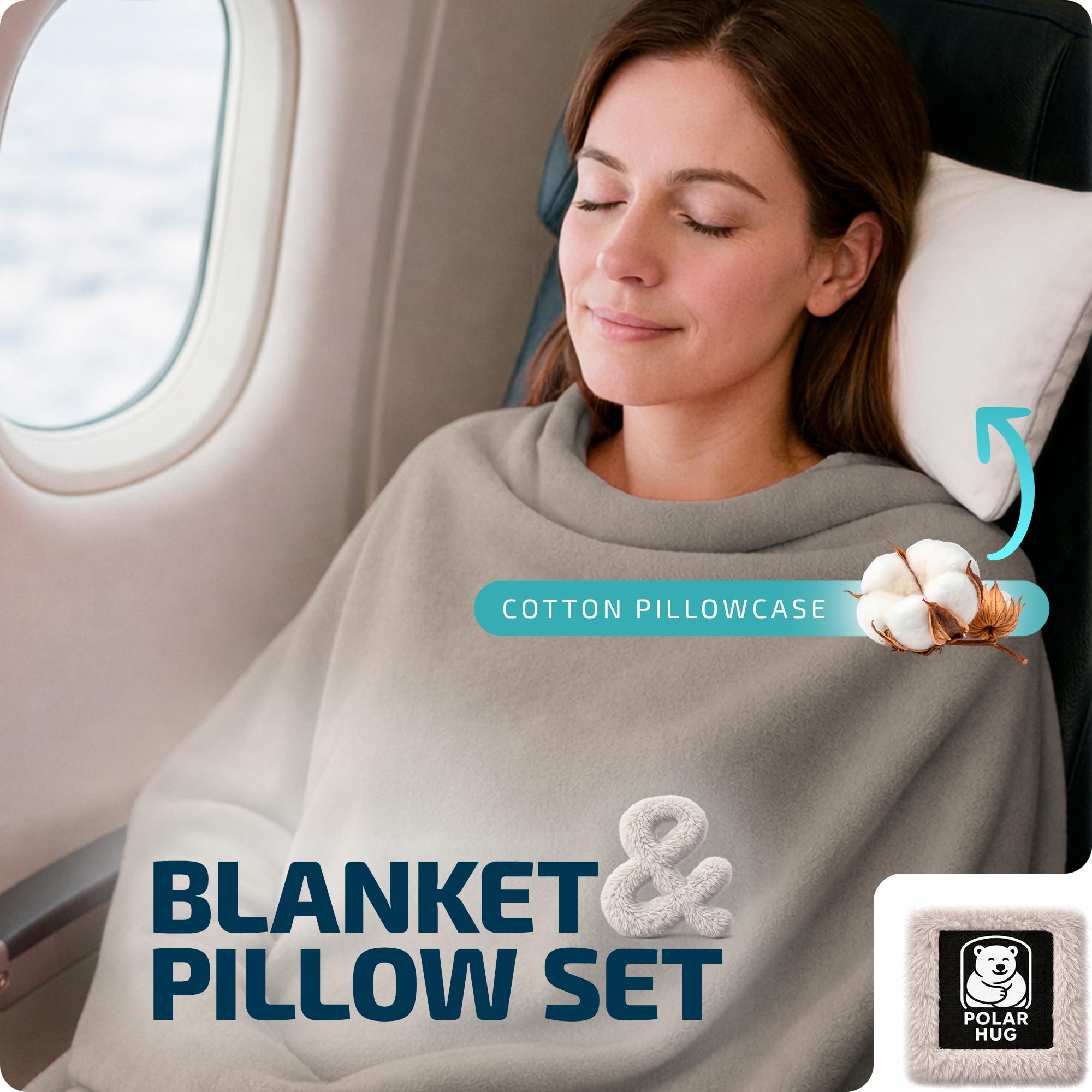 MasterManner inflatable pillow showcased for adjustable comfort.