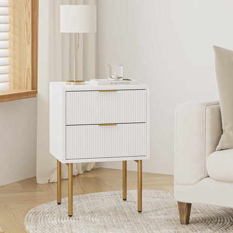 Masupu Nightstand easy assembly with numbered parts