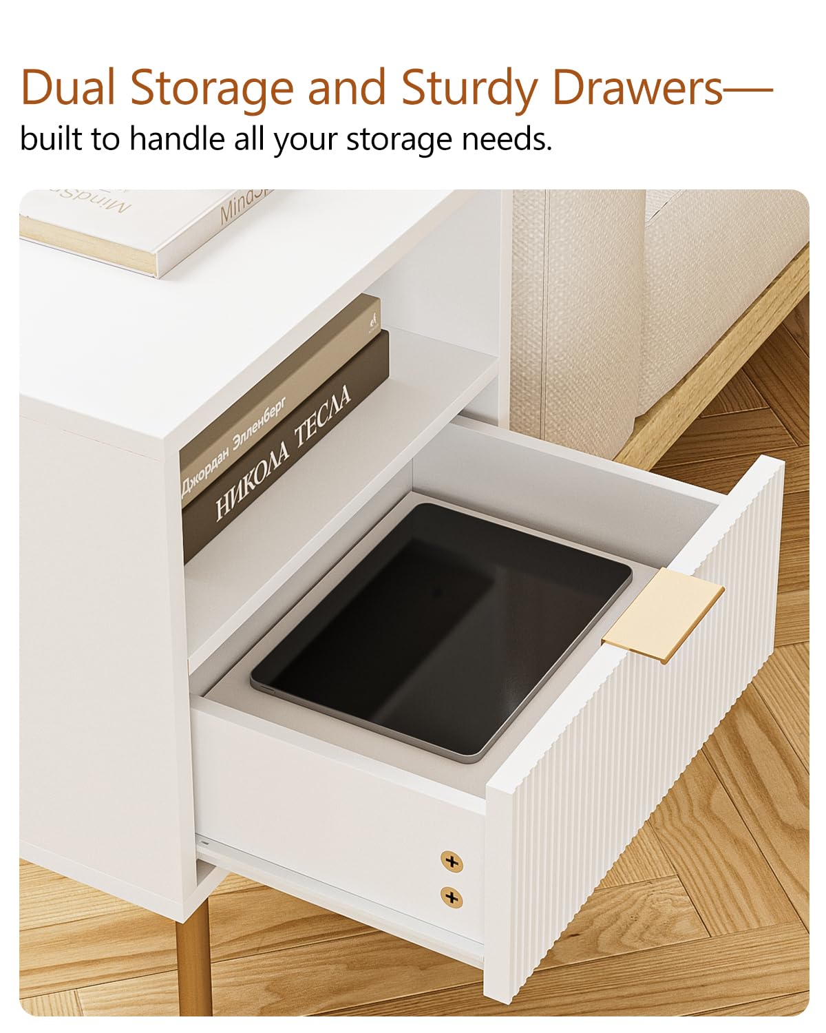 Small-space design proves compact footprint without sacrificing storage.
