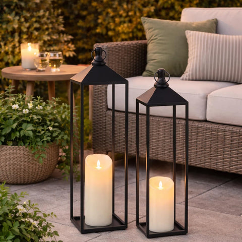MATAHUM flameless candles glow safely with long-lasting ambiance
