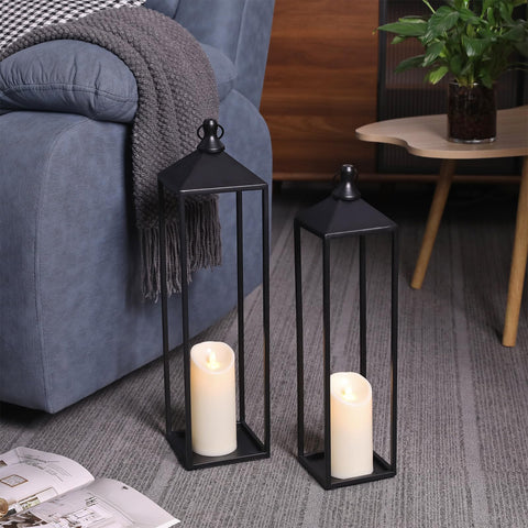 MATAHUM indoor-outdoor lanterns suit both living spaces and outdoor entrances