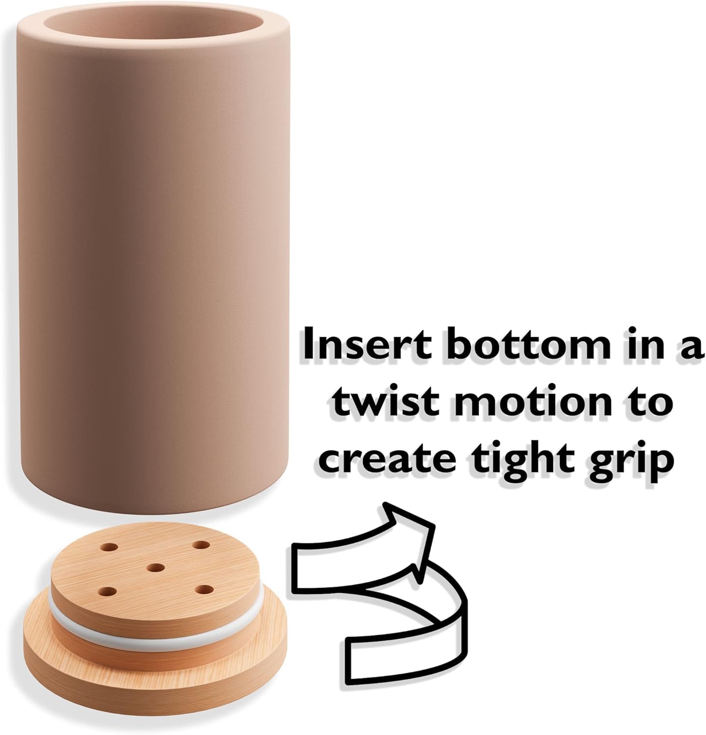 Matani bamboo dental-care organizer keeps brushes and essentials neatly stored.