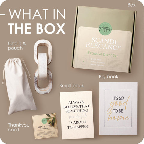 MATATURE decorative books shelf-decor option adds architectural charm to rooms