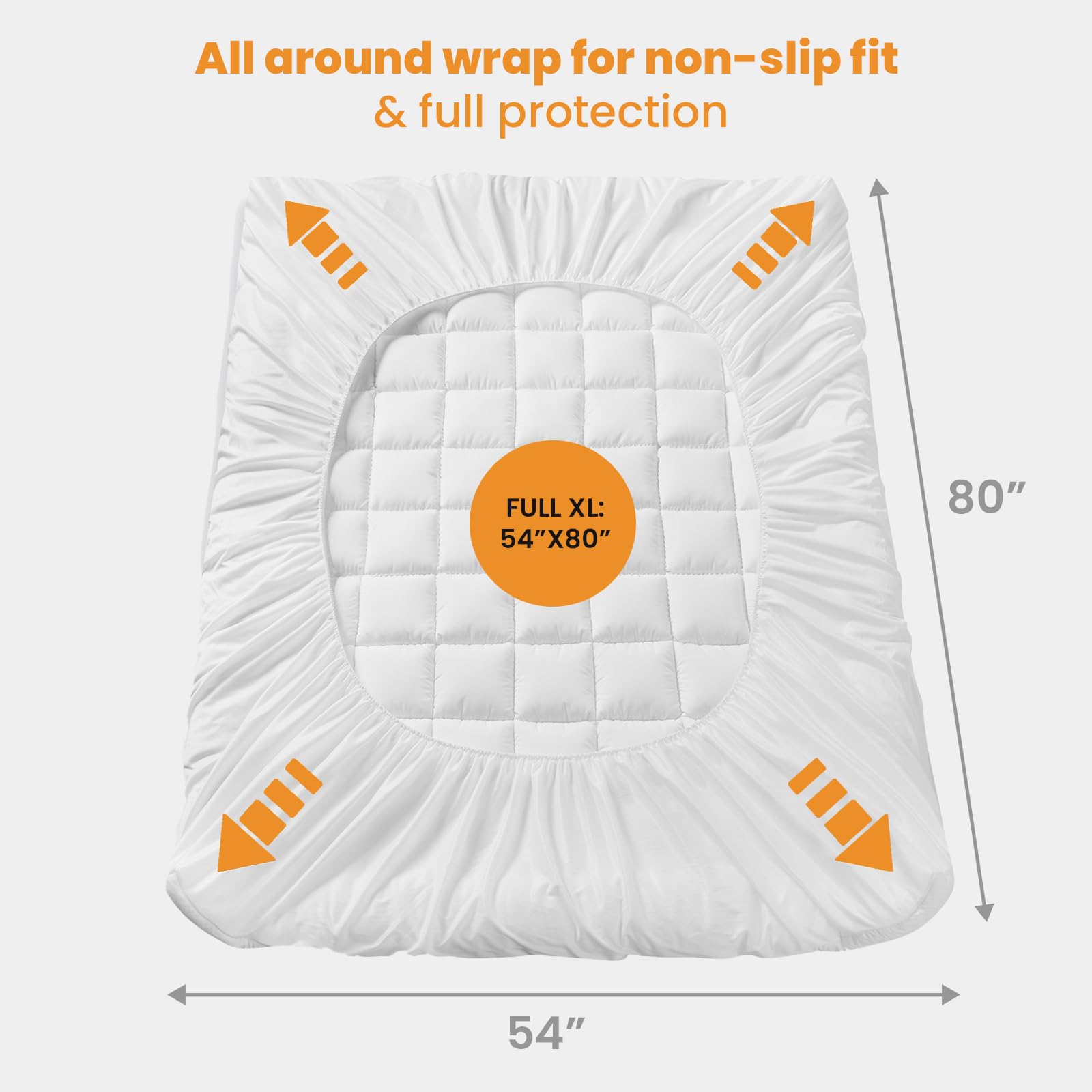 MATBEBY Full XL machine-washable cover makes laundry days easier