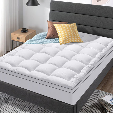 MATBEBY queen topper OEKO-TEX certified fabrics ensure safety.