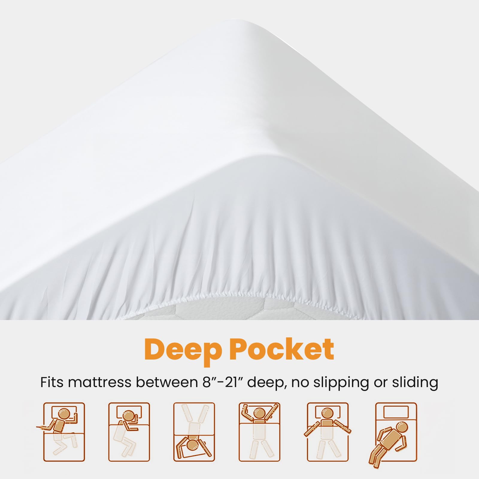 MATBEBY quilted top adds softness and protection