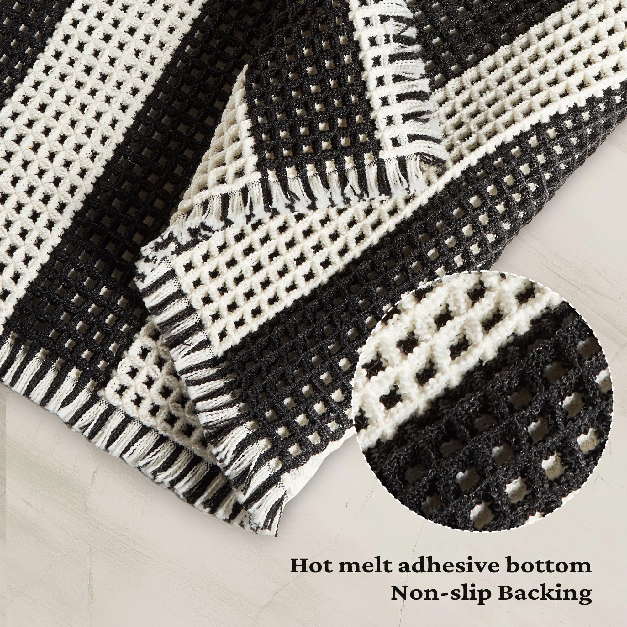 MatEssenz waffle-weave close-up highlights plush texture and absorbency.