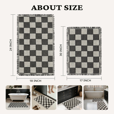 MatEssenz versatile 2-piece set suits sinks, toilets, and showers in any bathroom.