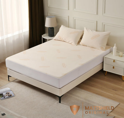 MATTSHIELD ORIGINAL deep-pocket fit keeps the protector secure on your mattress.