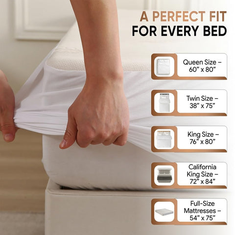 MATTSHIELD ORIGINAL noiseless protection supports uninterrupted sleep