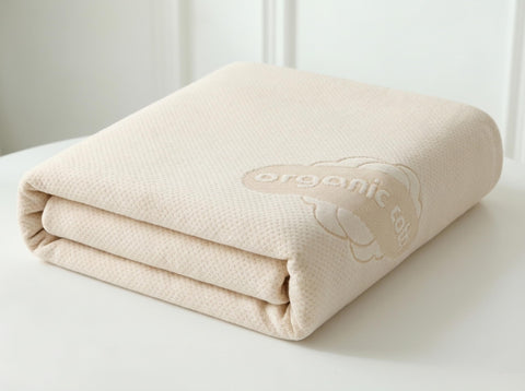 MATTSHIELD ORIGINAL OCS-certified cotton surface for breathable, skin-friendly comfort.