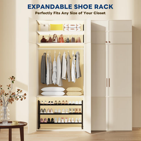 Mavivegue easy-assembly shoe organizer quick to set up