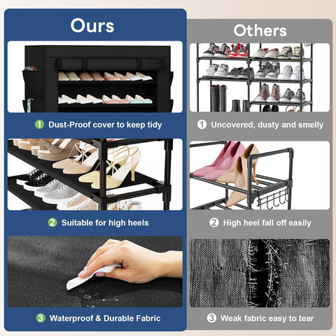 Mavivegue vertical storage saves floor space in closets, hallways, and dorms.
