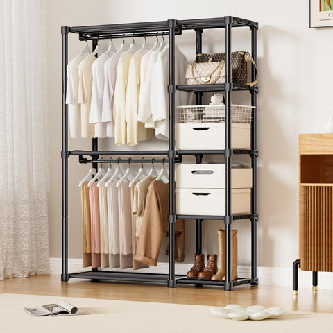 Mavivegue steel frame closet emphasizes durability and stability for daily use