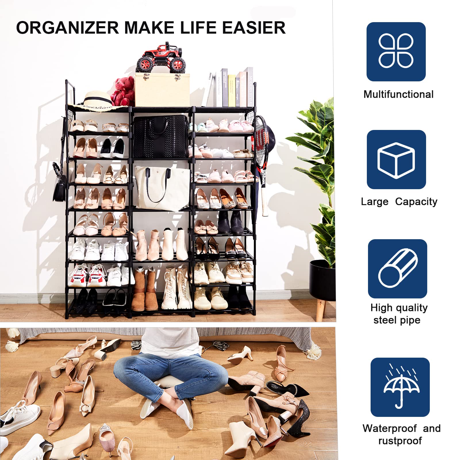 Mavivegue waterproof PP sheets protect contents during cleaning