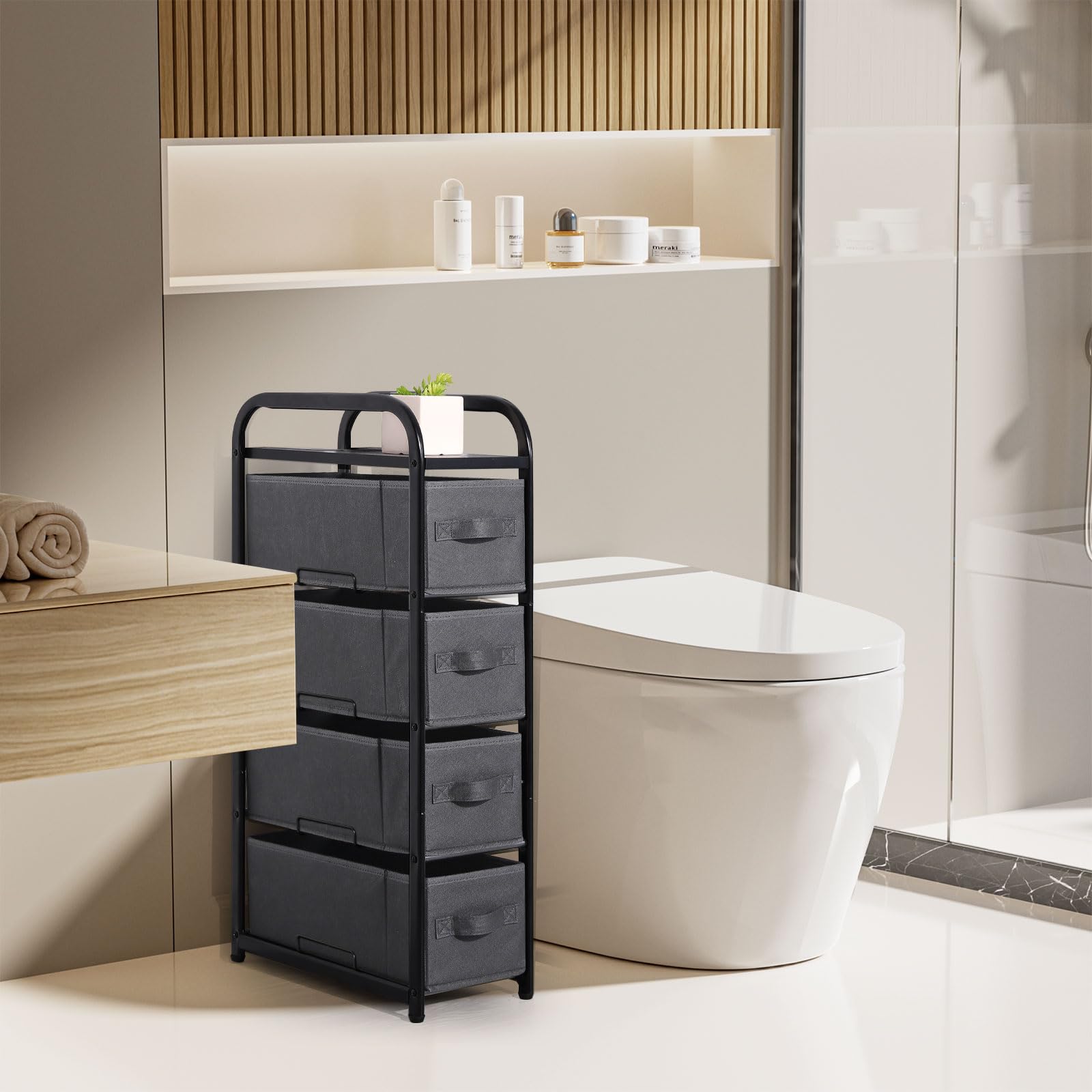 MAX Houser adjustable feet ensure stability on uneven floors