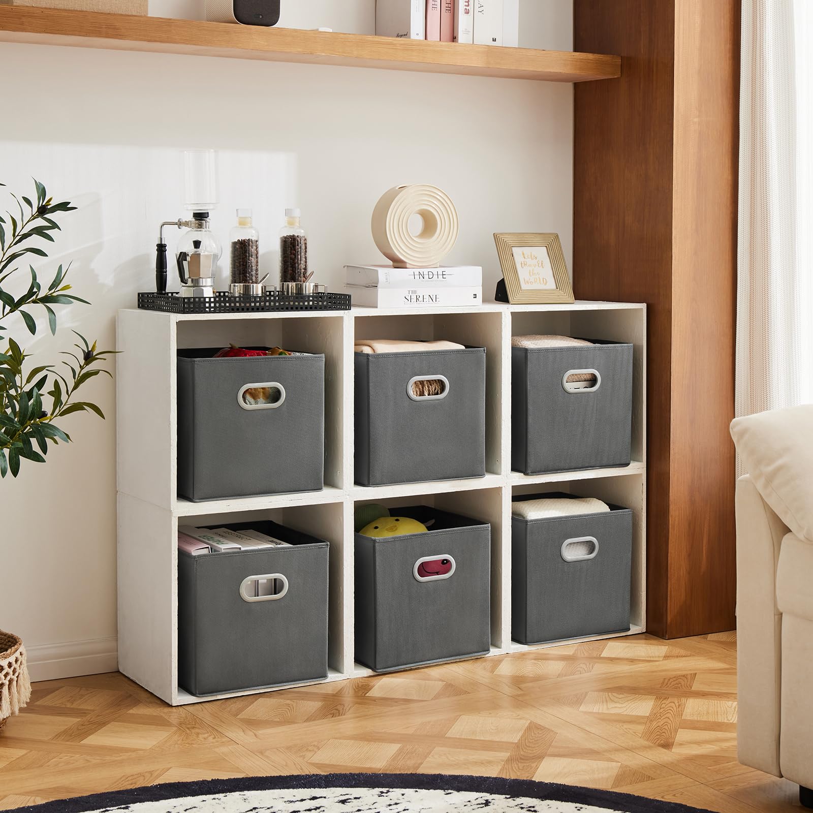 MAX Houser bin in a drawer organizer keeps accessories neat.