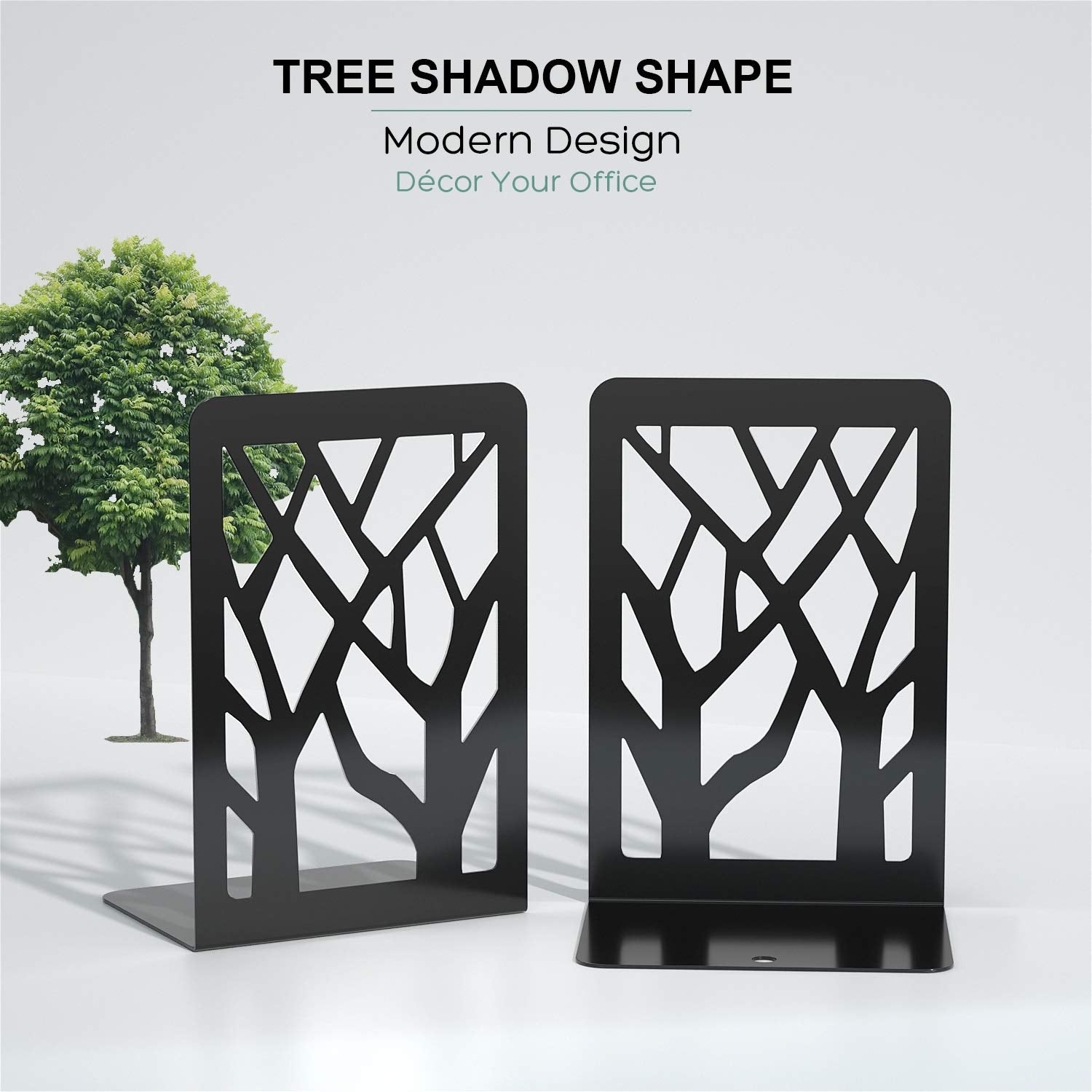 MaxGear eight-piece set fits multiple shelves for home or office.