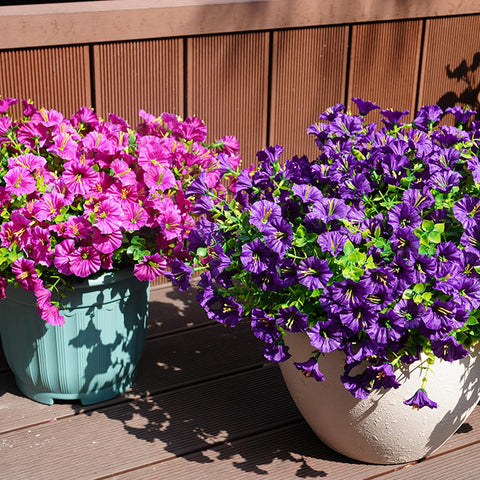 Maxkes weatherproof outdoor flowers for porch decor and balcony spaces