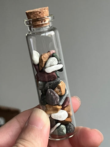 MaxMau art crafts display bottles ready for DIY projects and crafts