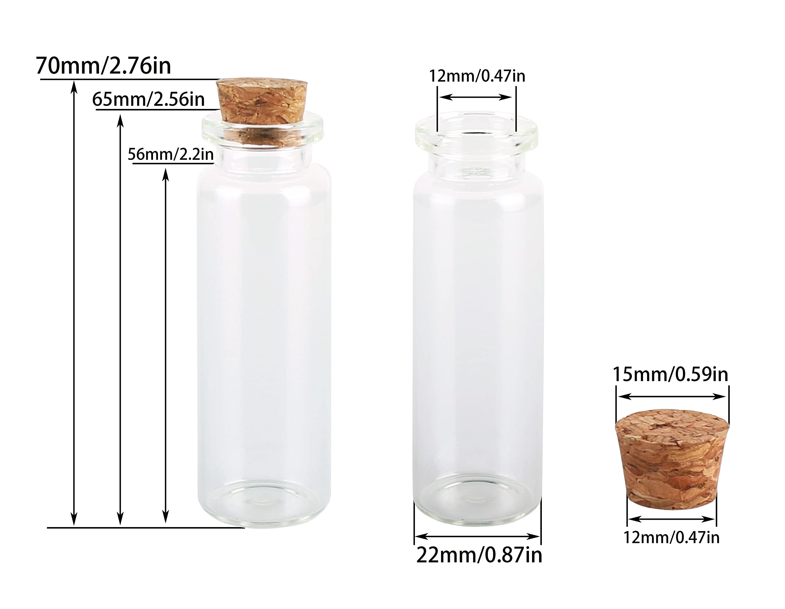 MaxMau wedding-favor bottle showcasing tiny keepsakes and personalized mementos.