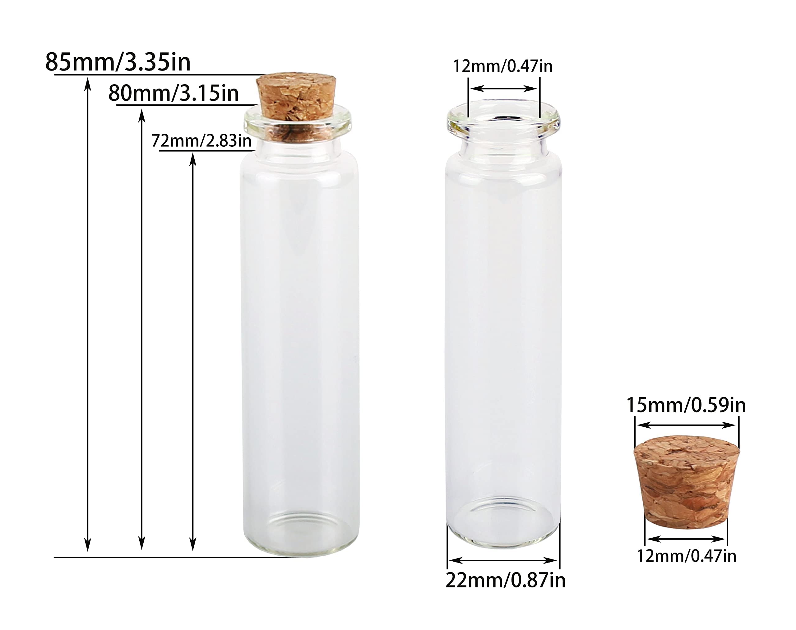 MaxMau wedding favor bottles show tiny keepsakes for guests