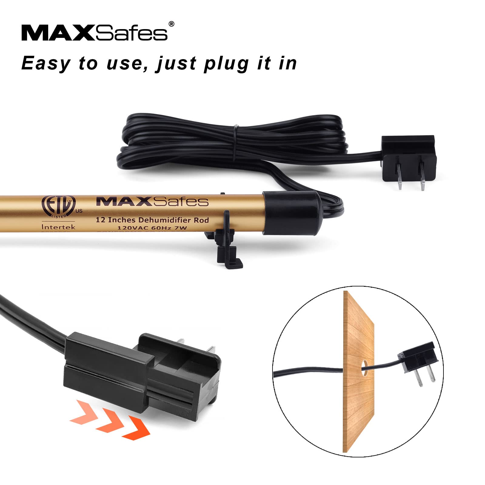 MAXSafes condensation-control helps reduce dampness inside safes and cabinets.