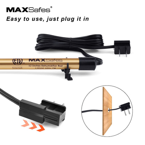 MAXSafes condensation-control helps reduce dampness inside safes and cabinets.