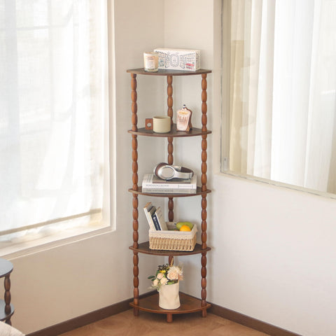 MaxSmeo Rustic Brown shelf styling ideas for living room and more