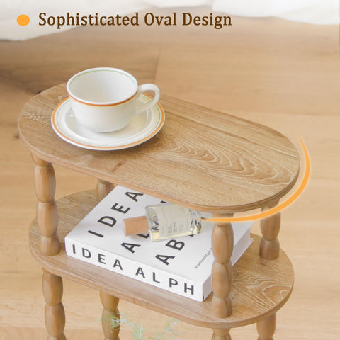 MaxSmeo bedside-friendly design fits tight gaps between bed and wall for night essentials.