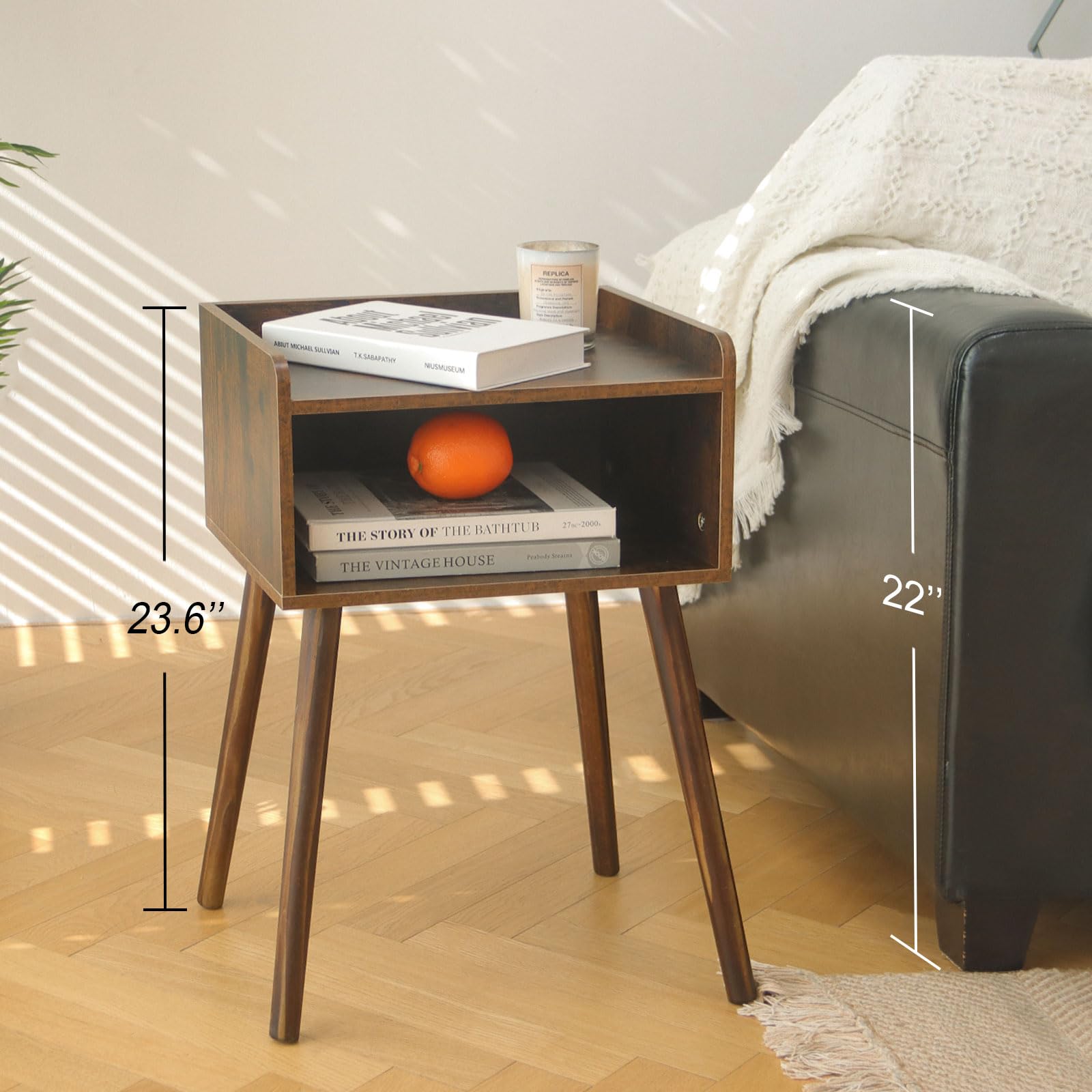 MaxSmeo nightstand easy assembly in minutes.