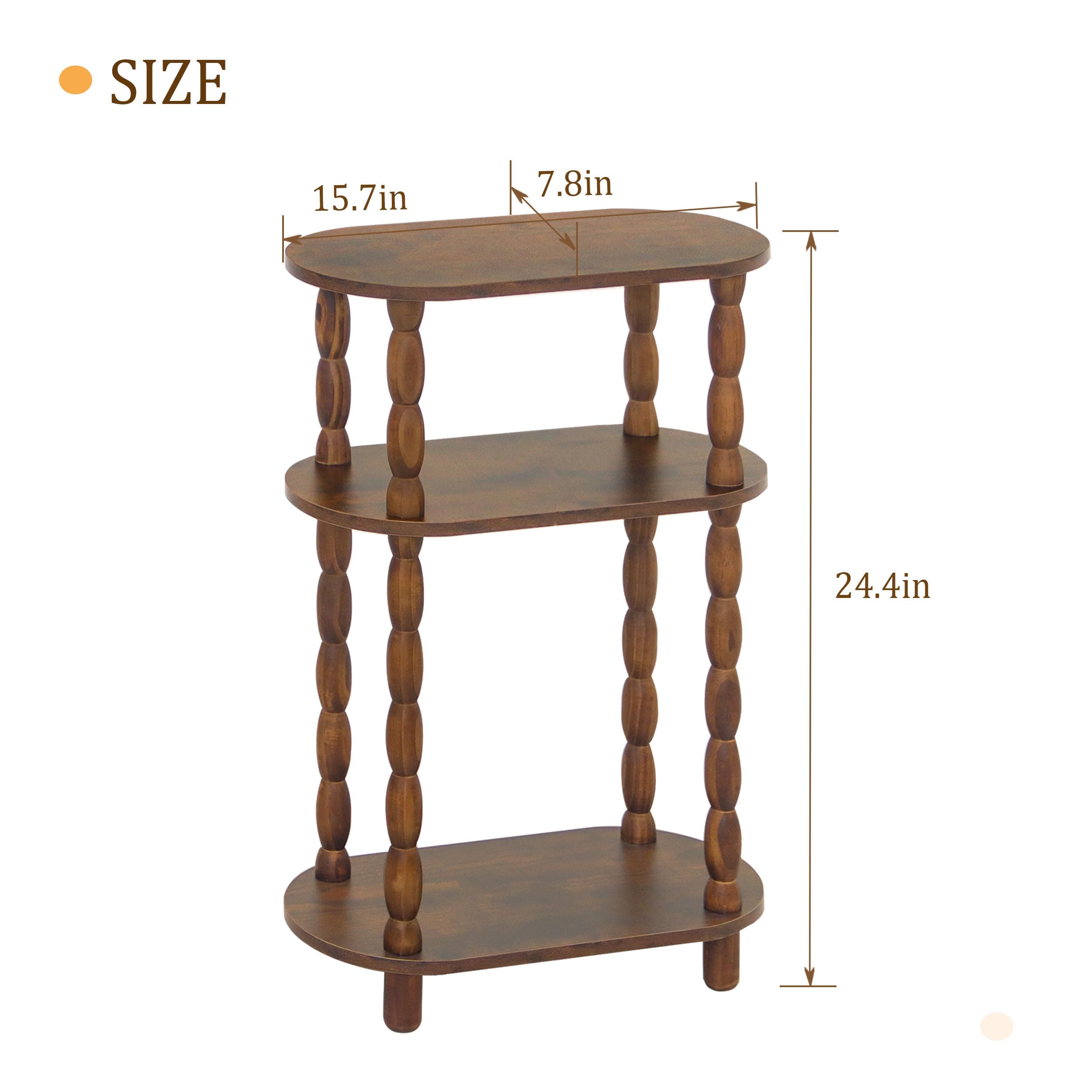 MaxSmeo spindle vintage legs bring warm retro style to modern decor.