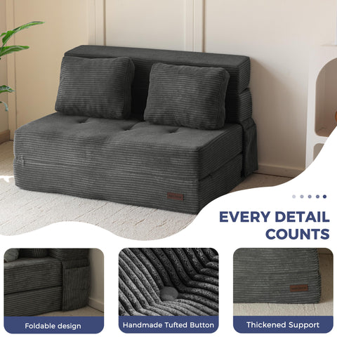 MAXYOYO recliner ottoman mode offers cozy, low-profile seating